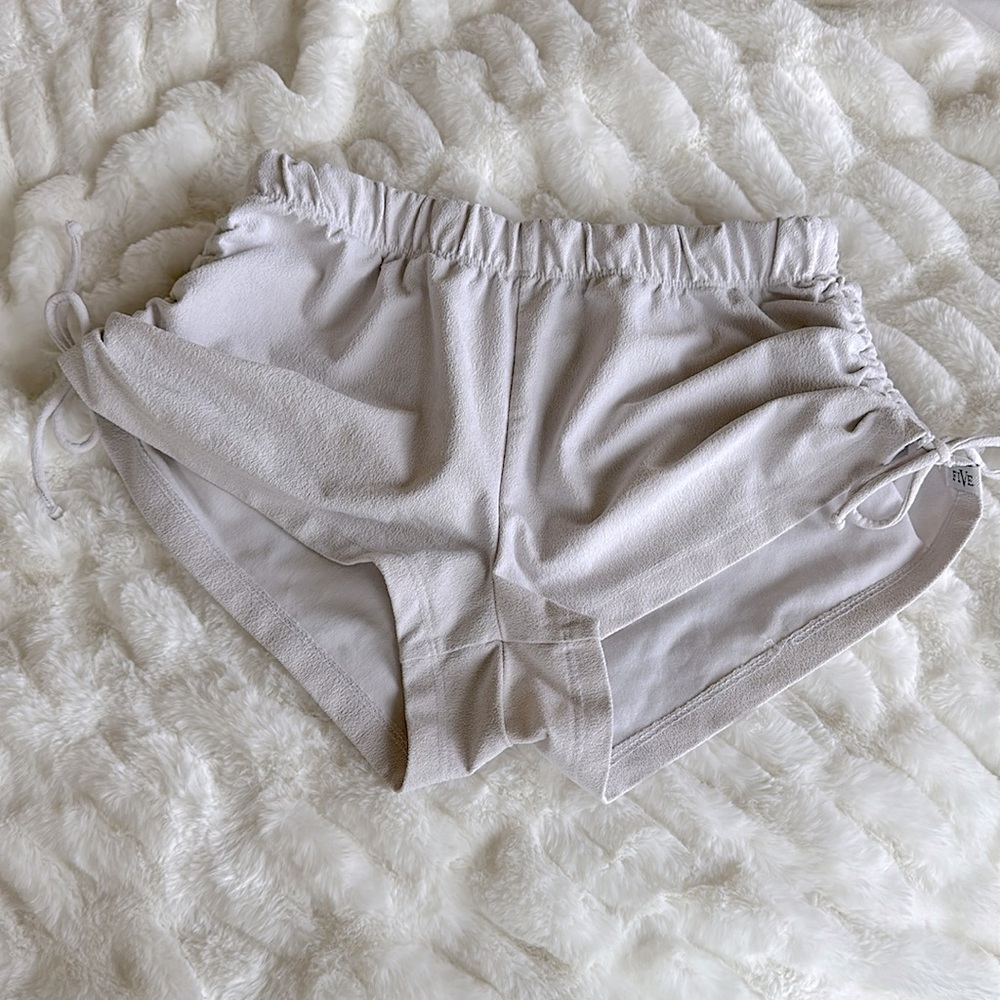five dance wear high tied shorts - size medium adult